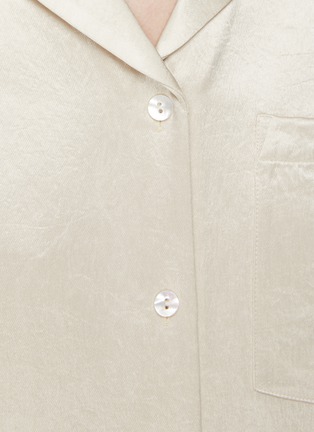  - THEORY - Short Sleeve Button Up Camp Shirt