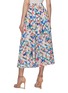 Back View - Click To Enlarge - SOONIL - Pleated Print Midi Skirt