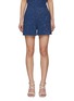 Main View - Click To Enlarge - SOONIL - Sequin Embellished Tweed Knit Shorts