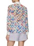 Back View - Click To Enlarge - SOONIL - Printed Silk Blouse