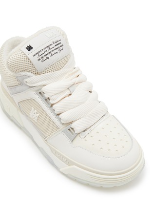 Detail View - Click To Enlarge - AMIRI - ‘MA-2’ Leather High Top Sneakers