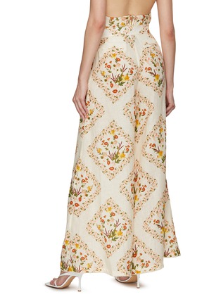 Back View - Click To Enlarge - AGUA BY AGUA BENDITA - Pinon Clementina Printed Wide Leg Pants