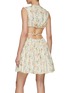 Back View - Click To Enlarge - AGUA BY AGUA BENDITA - Sucré Pradera Floral Print Mini Dress