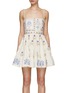 Main View - Click To Enlarge - AGUA BY AGUA BENDITA - Lima Embroidered Mini Dress