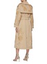 Back View - Click To Enlarge - ERMANNO SCERVINO - Floral Embroidery Trench Coat