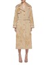 Main View - Click To Enlarge - ERMANNO SCERVINO - Floral Embroidery Trench Coat