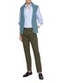Figure View - Click To Enlarge - ISAIA - Hover Cuff Slim Jeans