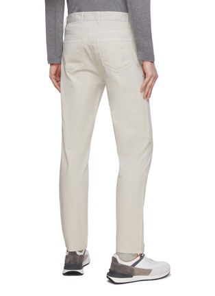 Back View - Click To Enlarge - ISAIA - Hover Cuff Slim Jeans