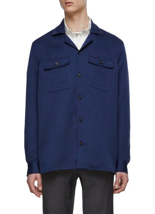Main View - Click To Enlarge - ISAIA - Button Up Overshirt