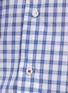 ISAIA - Wide Collar Check Cotton Shirt