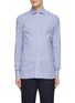 ISAIA - Wide Collar Check Cotton Shirt
