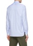 ISAIA - Wide Collar Herringbone Cotton Shirt