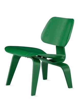 Main View - Click To Enlarge - HERMAN MILLER - X HAY 'EAMES' MOLDED PLYWOOD LOUNGE CHAIR – GREEN