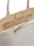 Detail View - Click To Enlarge - GIÒSA - Large Matte Himalayan Crocodile Leather Satchel Bag