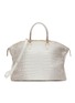 Main View - Click To Enlarge - GIÒSA - Large Matte Himalayan Crocodile Leather Satchel Bag