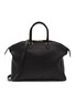 Main View - Click To Enlarge - GIÒSA - Large Matte Crocodile Leather Satchel Bag