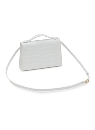 Detail View - Click To Enlarge - GIÒSA - Small Coralyne Matte Crocodile Leather Bag