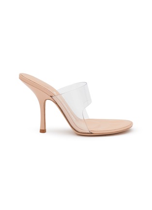 Main View - Click To Enlarge - ALEXANDER WANG - ‘Nudie’ 105 Single Band Heeled Sandals