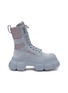 Main View - Click To Enlarge - ALEXANDER WANG - ‘Storm’ Lug Sole Suede Combat Boots