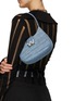 Figure View - Click To Enlarge - ALEXANDER WANG - ‘W Legacy’ Denim Small Hobo Bag