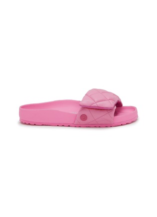 BIRKENSTOCK 1774 | Sylt Quilted Band Leather Sandals | PINK | Women ...