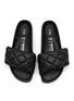 Detail View - Click To Enlarge - BIRKENSTOCK 1774 - Sylt Quilted Band Leather Sandals