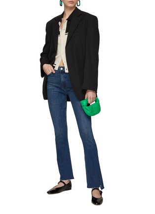 Figure View - Click To Enlarge - MOTHER - ‘The Runway’ Step Fray Flared Jeans
