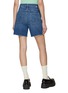 Back View - Click To Enlarge - MOTHER - ‘The Patch Rambler’ Rolled Denim Shorts