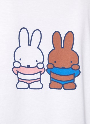  - CHINTI & PARKER - Cheeky Miffy Graphic Cotton Crewneck T-Shirt