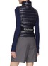 Back View - Click To Enlarge - SOUTHCAPE - Logo Jacquard Waistband Puffer Vest