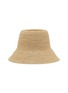 Main View - Click To Enlarge - JANESSA LEONÉ - Raffia Bucket Hat