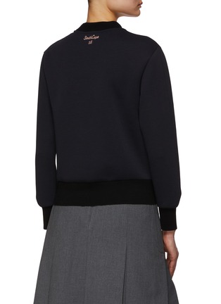 Back View - Click To Enlarge - SOUTHCAPE - Logo Embroidery Sweatshirt