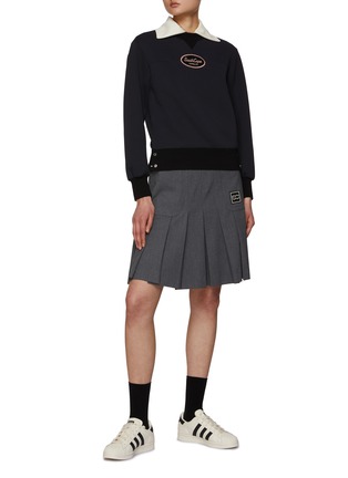 Figure View - Click To Enlarge - SOUTHCAPE - Logo Embroidery Sweatshirt