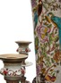 Detail View - Click To Enlarge - WAH TUNG CERAMIC ARTS - Vase With Bronze Mounted Candle Sticks