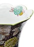 Detail View - Click To Enlarge - WAH TUNG CERAMIC ARTS - Floral Scalloped Edge Vase