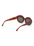 Figure View - Click To Enlarge - MARNI - ‘Ik Kil Cenote’ Oval Acetate Frame Grey Lens Sunglasses