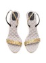 Detail View - Click To Enlarge - AERA - Liza 95 Rhinestone Embellished Slingback Sandals