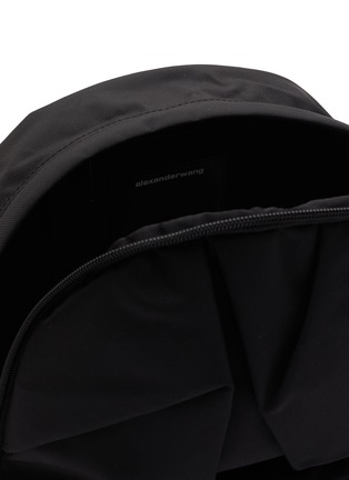 Detail View - Click To Enlarge - ALEXANDER WANG - ‘Wangsport’ Logo Print Nylon Backpack