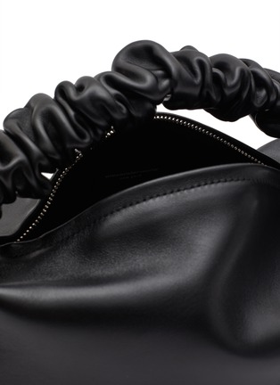 Detail View - Click To Enlarge - ALEXANDER WANG - Small 'Scrunchie' Leather Baguette Bag