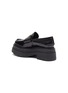  - ALEXANDER WANG - ‘Carter’ Logo Leather Platform Loafers