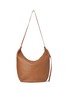 Main View - Click To Enlarge - THE ROW - ‘Allie’ Milled Leather Crossbody Bag