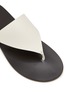 Detail View - Click To Enlarge - THE ROW - ‘Avery’ Vegetable Leather Thong Sandals