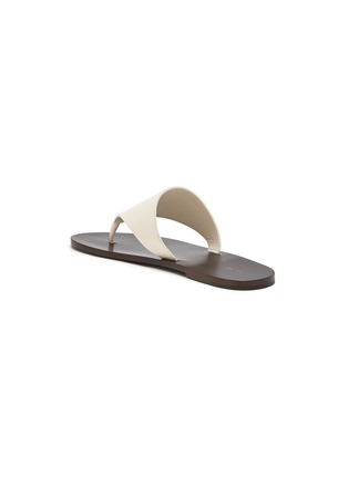  - THE ROW - ‘Avery’ Vegetable Leather Thong Sandals
