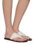 Figure View - Click To Enlarge - THE ROW - ‘Avery’ Vegetable Leather Thong Sandals