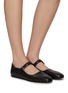 Figure View - Click To Enlarge - THE ROW - ‘Ava’ Nappa Leather Mary Jane Flats