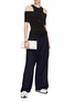 Figure View - Click To Enlarge - RECTO - Corte' Pressed Crease Wide Leg Pants