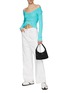 Figure View - Click To Enlarge - RECTO - Two Way V-Neck Ribbed Cardigan
