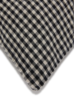 Detail View - Click To Enlarge - ONCE MILANO - Crushed Check Pillowcase