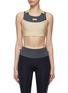 Main View - Click To Enlarge - P.E NATION - ‘Transmission’ Curved Panel Sports Bra
