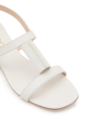 Detail View - Click To Enlarge - RODO - Betty Double Strap Leather Sandals